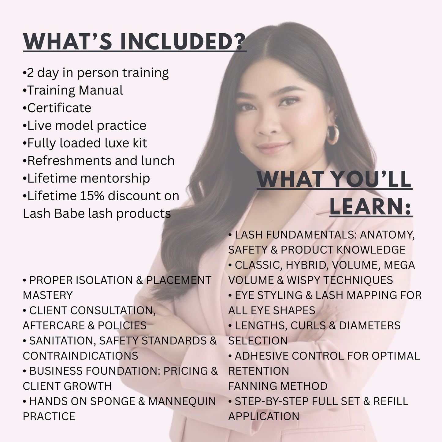 1:1 BEGINNER LASH MASTERCLASS